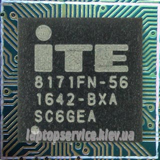 Прошивка мультиконтроллеров ITE — ITE8171FN-56