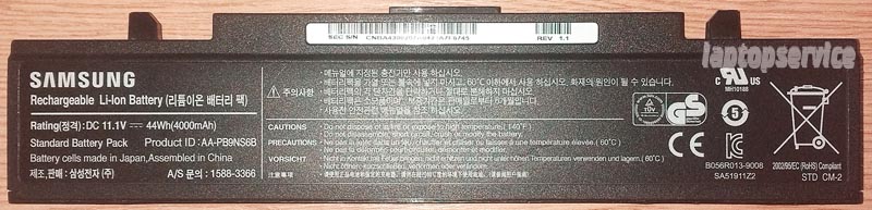 Батарея для ноутбуков Samsung R518