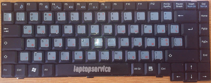 Клавиатура для ноутбука Fujitsu-Siemens Amilo A1640