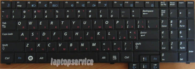 Клавиатура для ноутбука Samsung R523