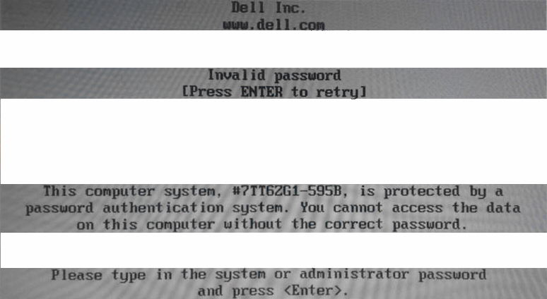 Dell снять пароль на BIOS